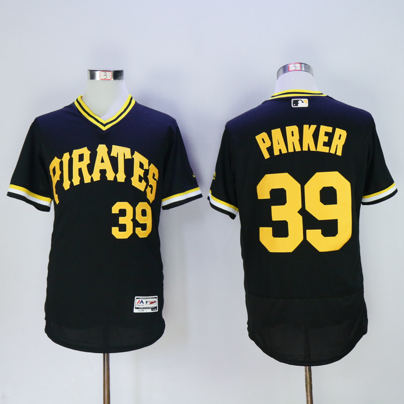 Men Pittsburgh Pirates #39 Parker Black Elite MLB Jerseys